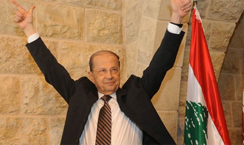 Michel Aoun elegido nuevo presidente de Líbano Michel Aoun elegido nuevo presidente de Líbano